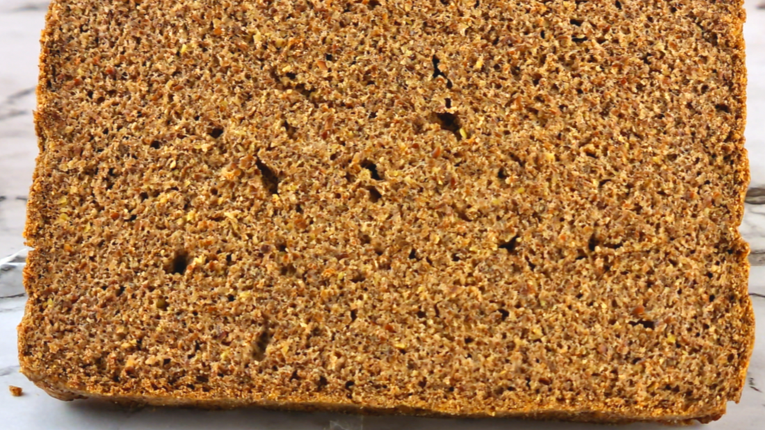 2 Ingredient Flaxseed Bread
